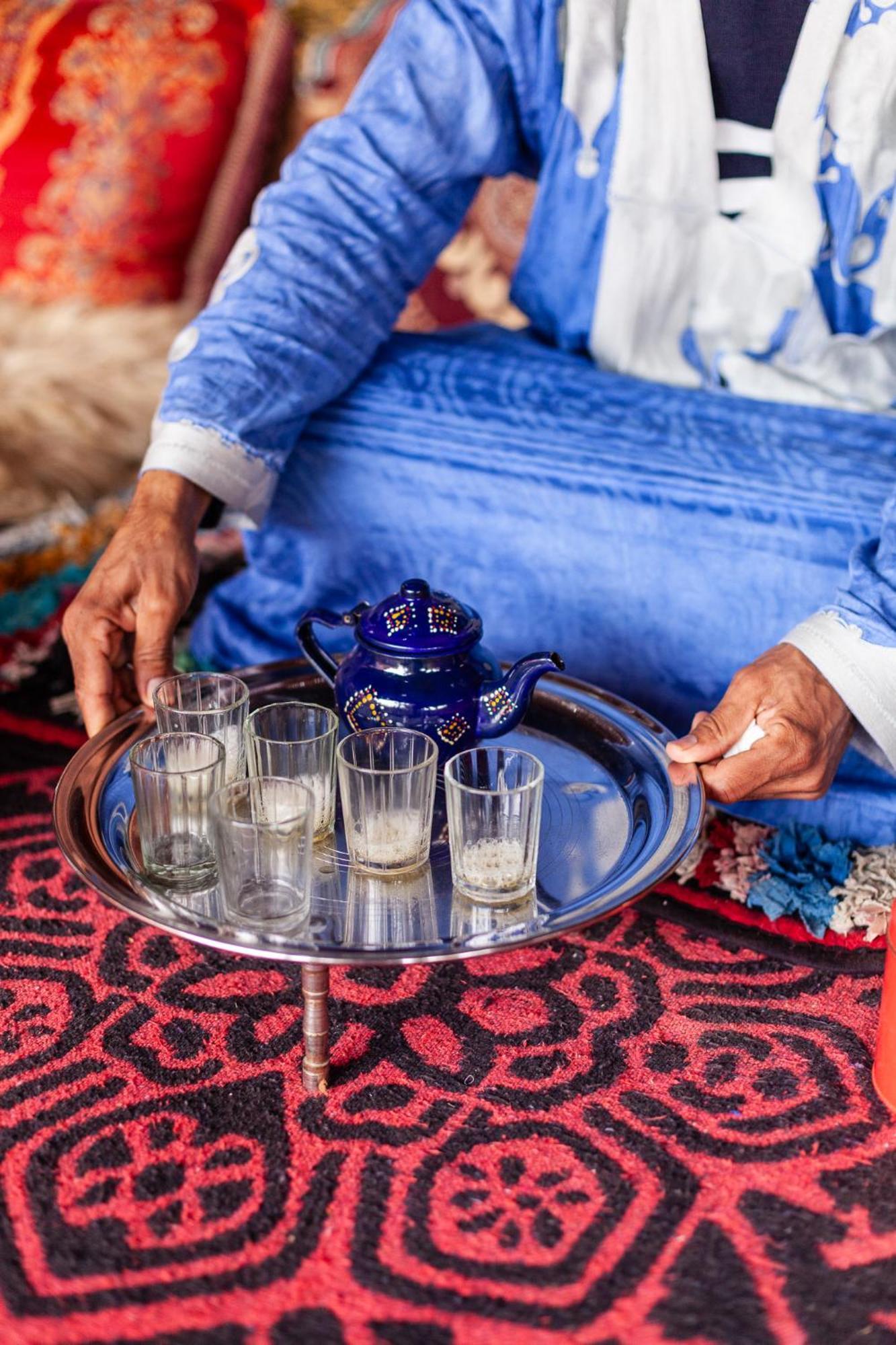 La Maison De L'Homme Bleu Aït Boukha Exteriér fotografie